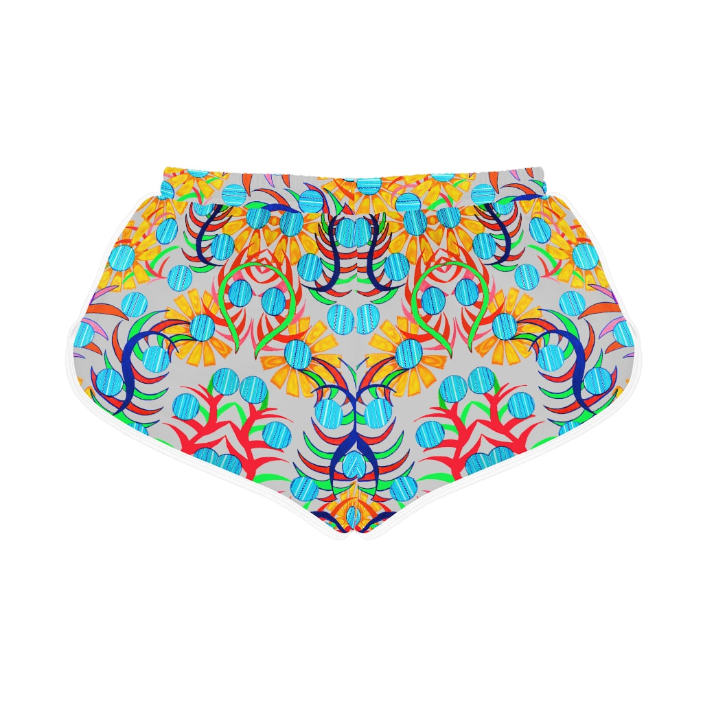 Slate Sunflower Relaxed Shorts