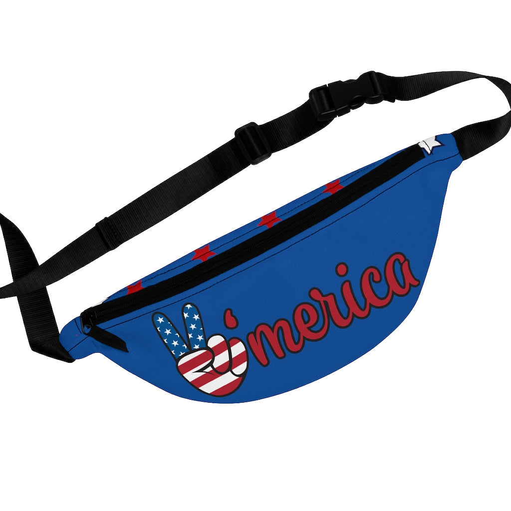 All American Royal Blue Fanny Pack