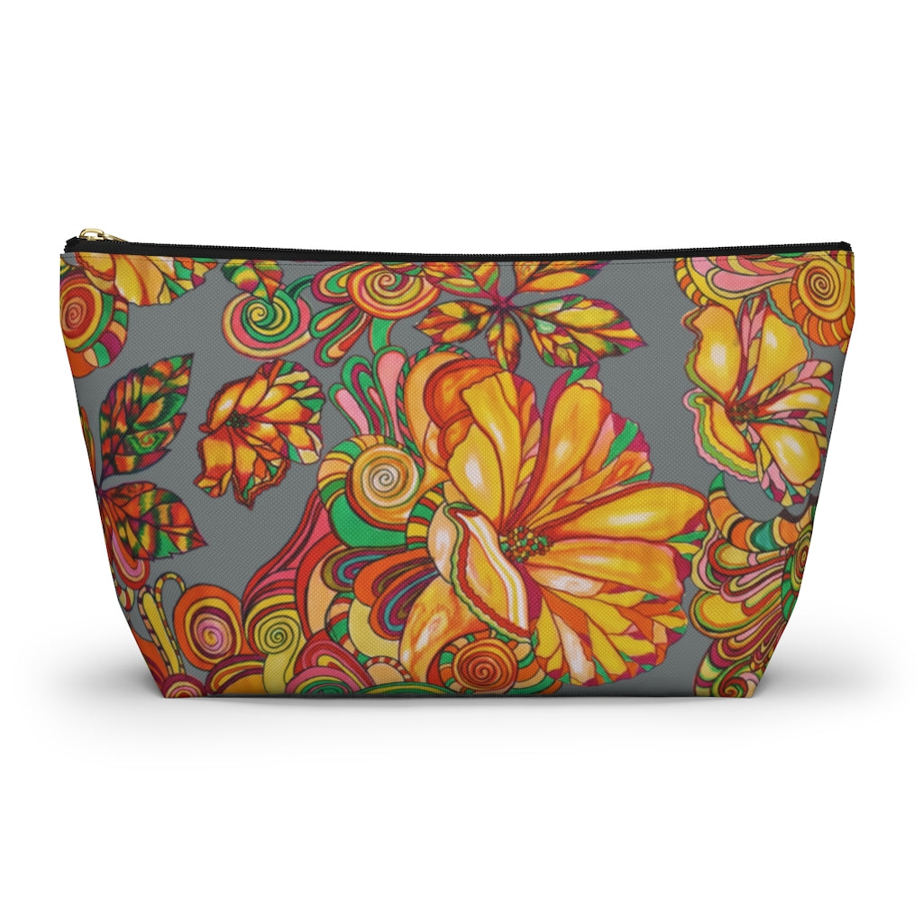 Ash Artsy Floral Accessory Pouch