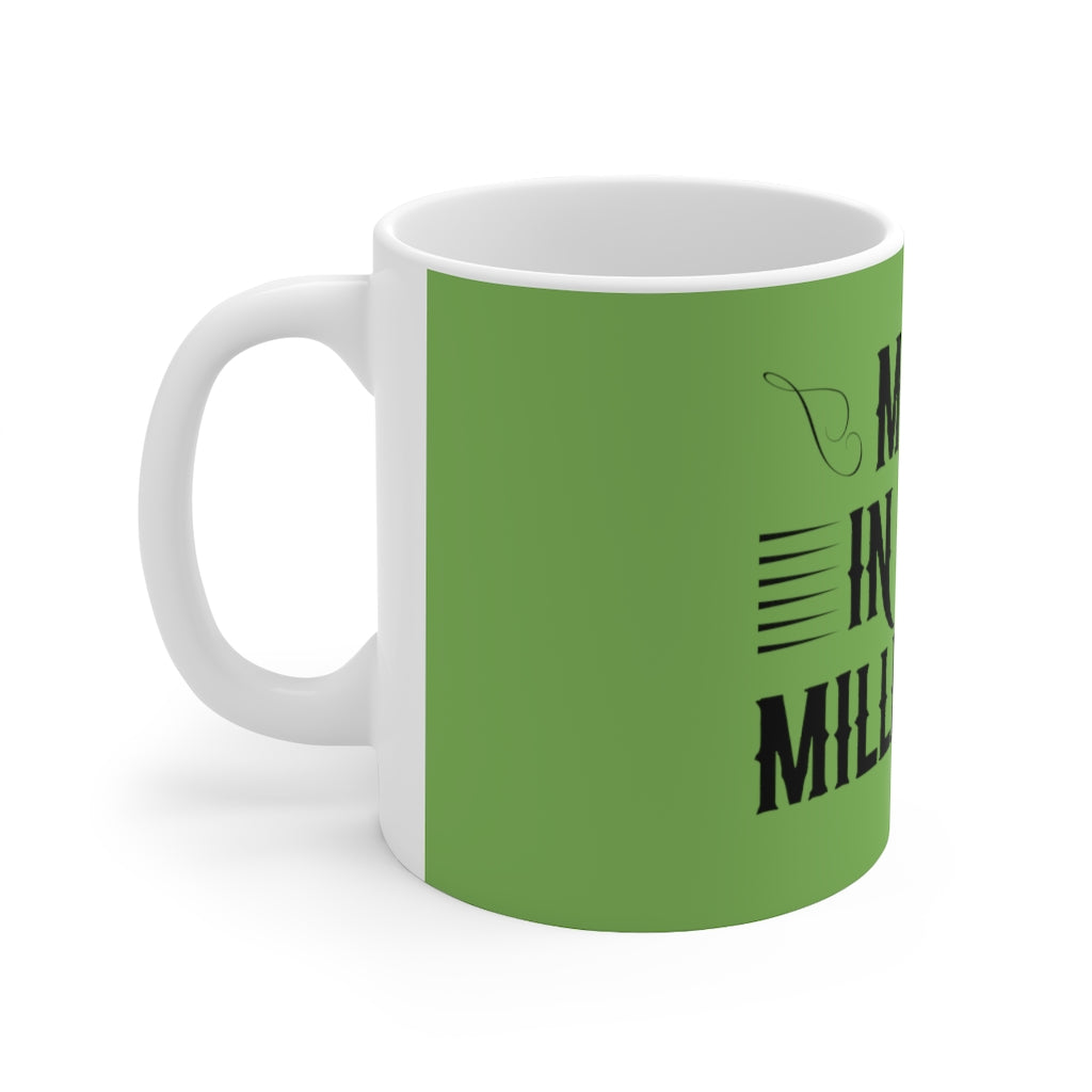 Millennial Olive Ceramic Mug 11oz