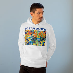 Ocean Blues Unisex Cruiser Organic Hoodie