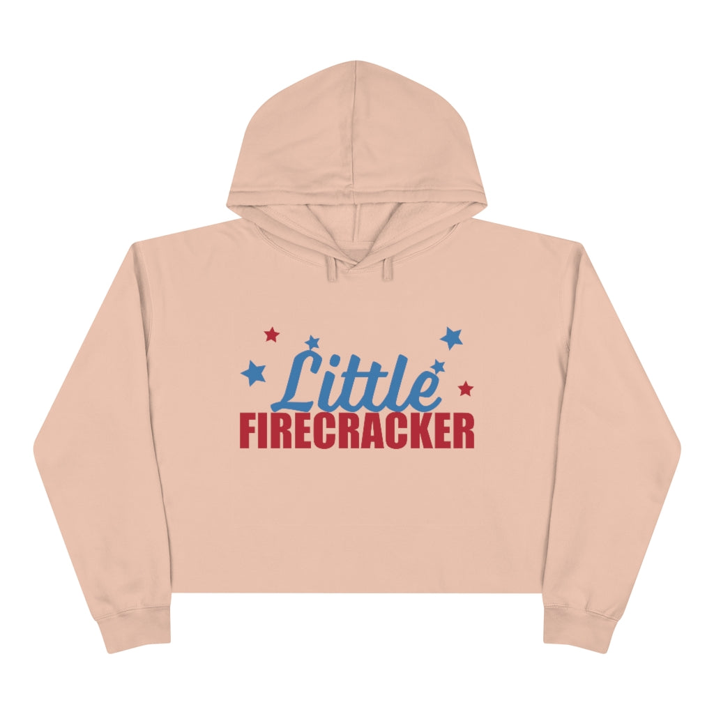 Firecracker Crop Hoodie