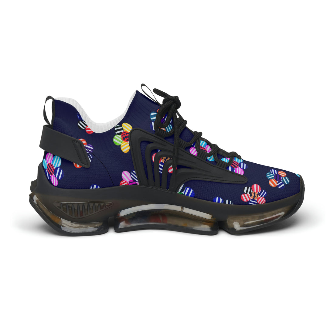 Ink Candy Floral Printed OTT Women's Mesh Knit Sneakers