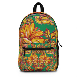 Artsy Floral Emerald Backpack