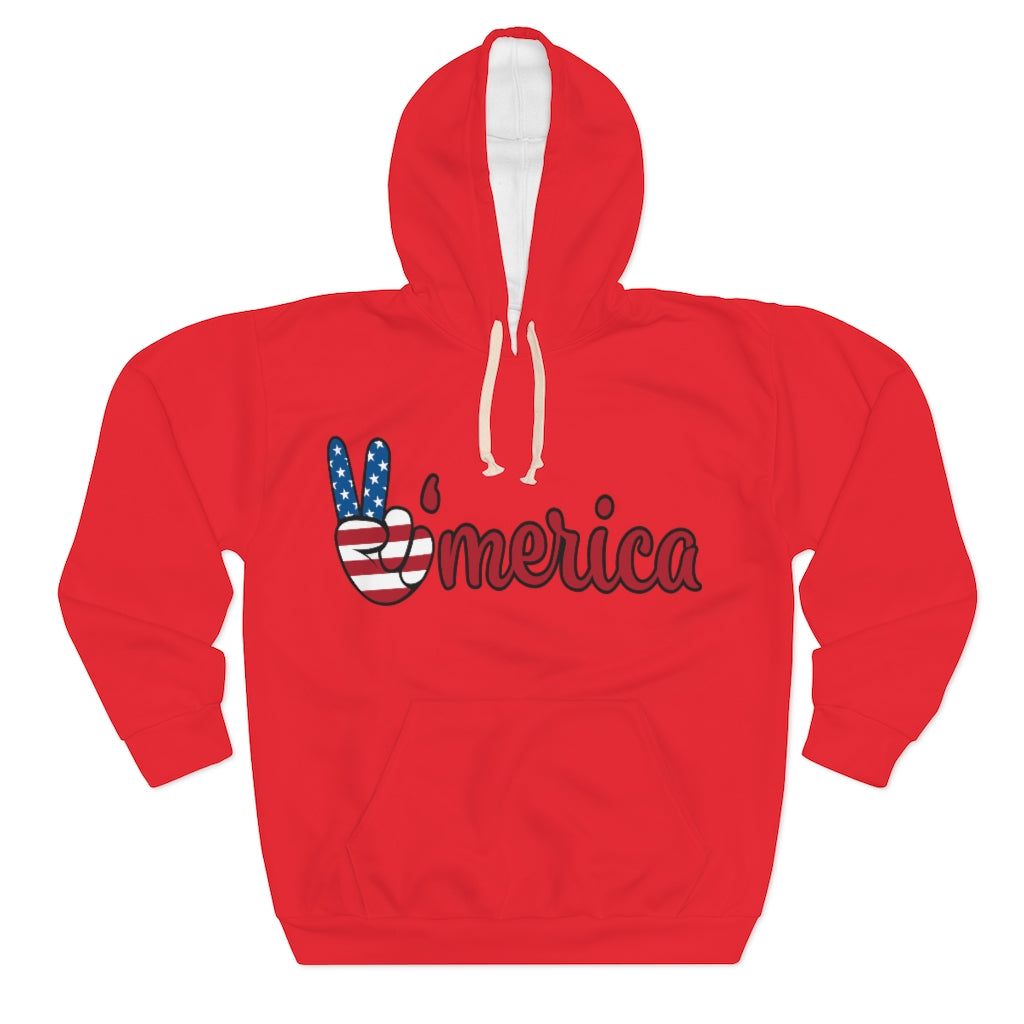 Washington Red Pullover Hoodie