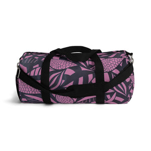 Tropical Minimalist Mauve Duffel Bag