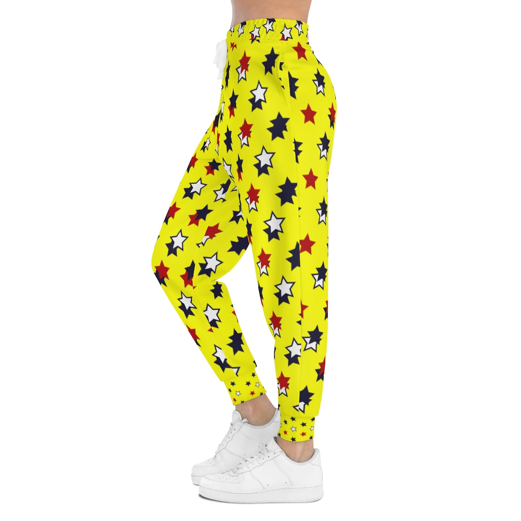 Unisex AOP Starry Canary Joggers