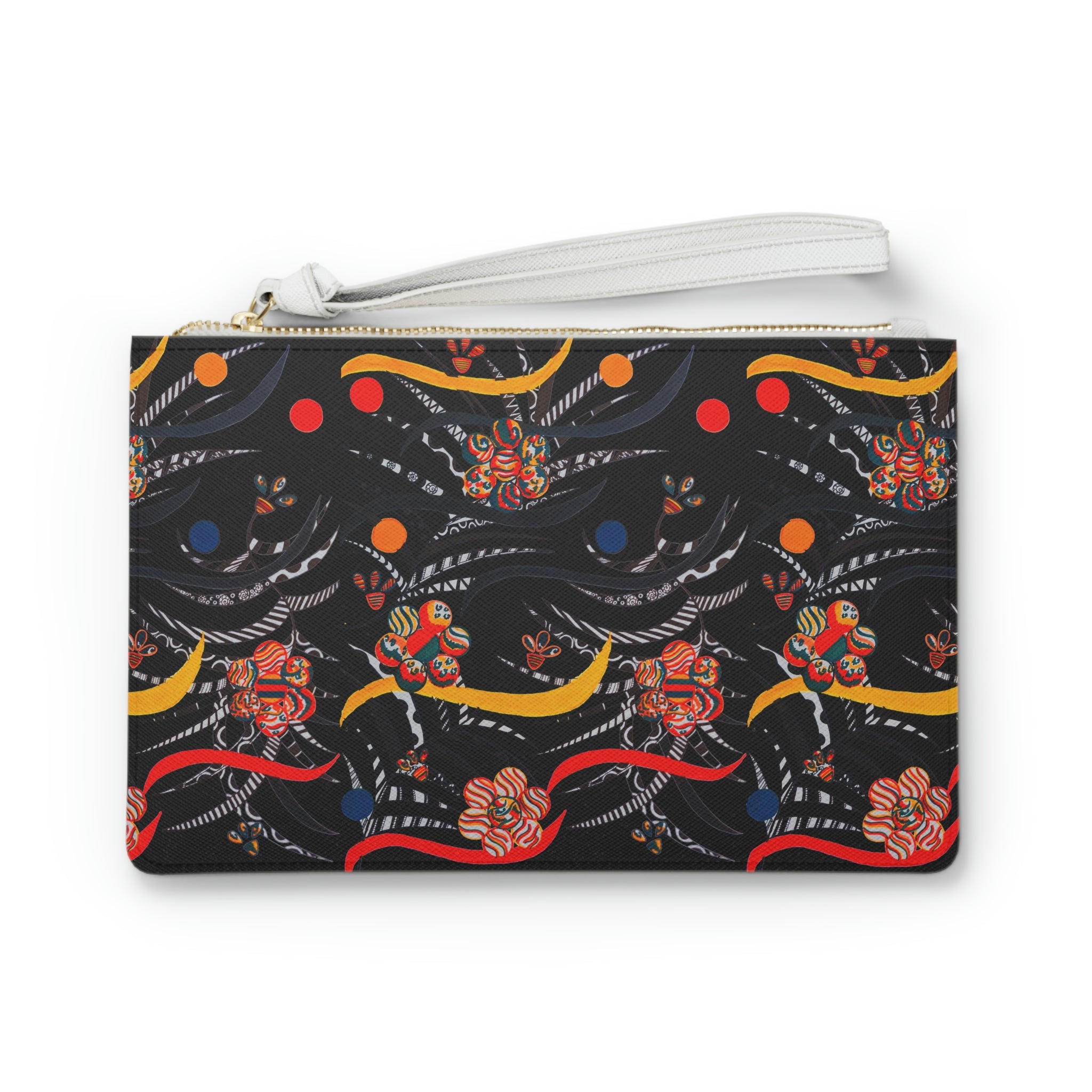 Black wilderness Clutch Bag
