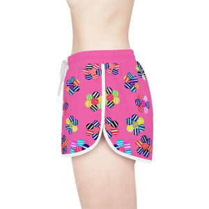 Rose Candy Florals Relaxed Shorts