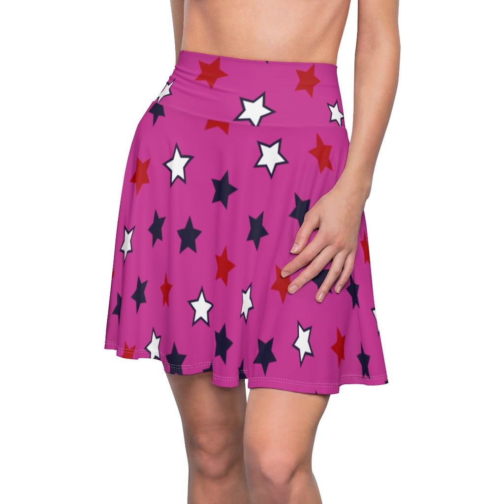 Stargirl Pink Skater Skirt