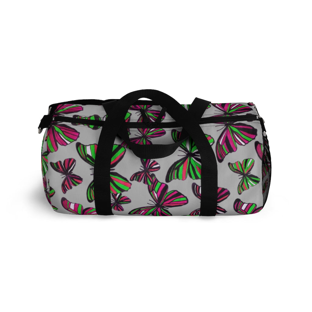 Butterflies Slate Duffel Bag