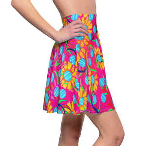 Sunflower Pink Skater Skirt