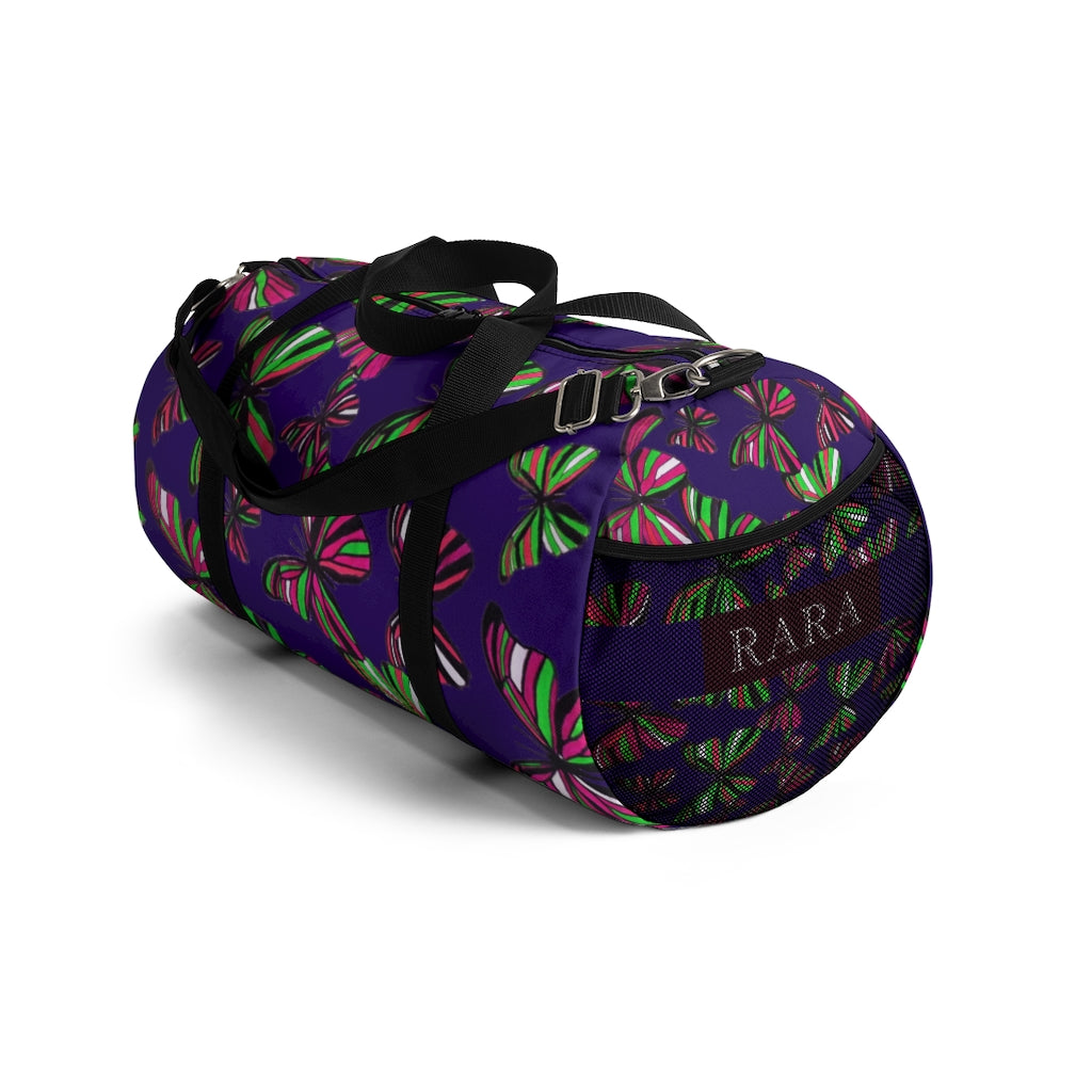 Butterflies Violet Duffel Bag