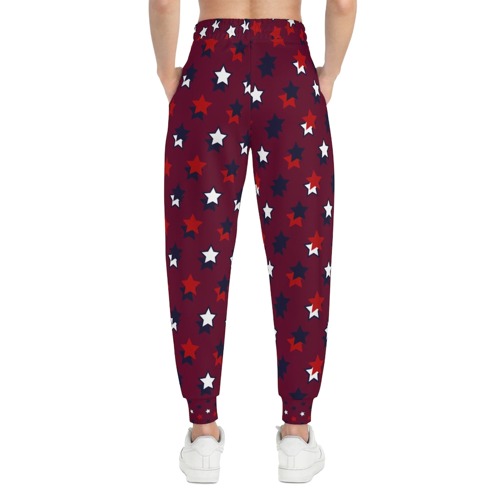 Unisex AOP Starry Marsala Joggers