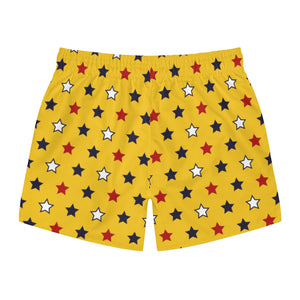 Men's Starboy Yellow Swimming Trunks