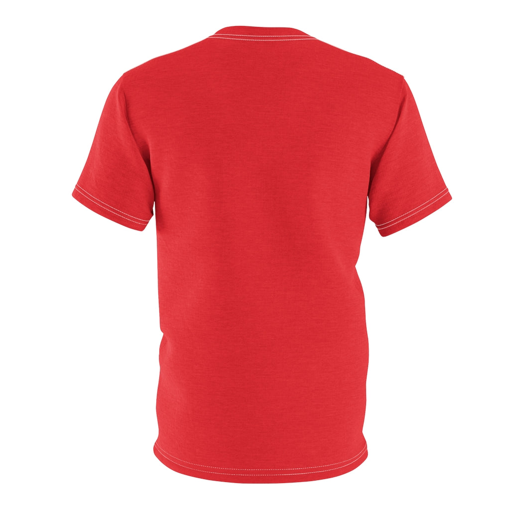 Menswear Red AOP Blues Tee