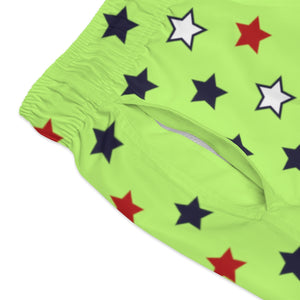 Men's Starboy Lime Swimming Trunks