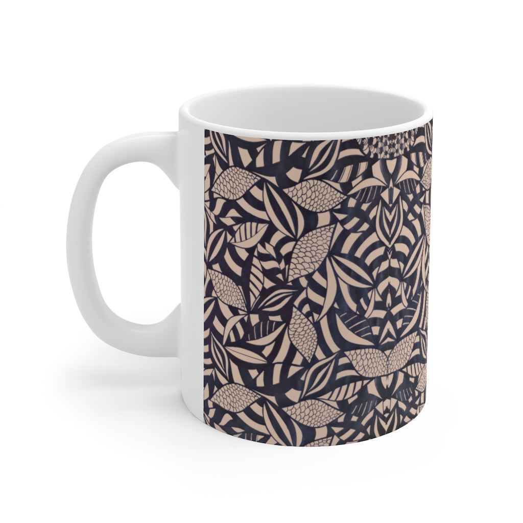 Tropical Minimalist Nude Mug 11oz