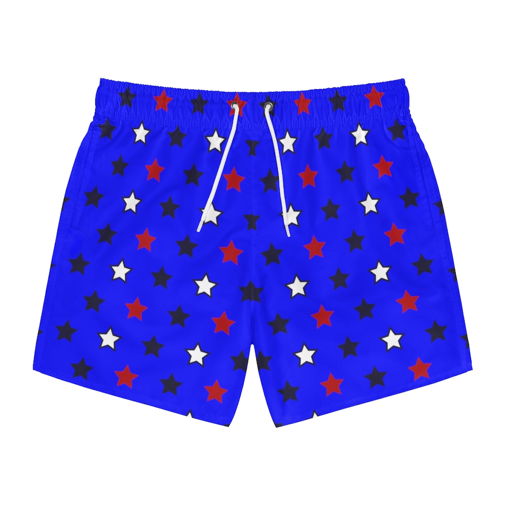 Men's Starboy Electric Blue Swimming Trunks