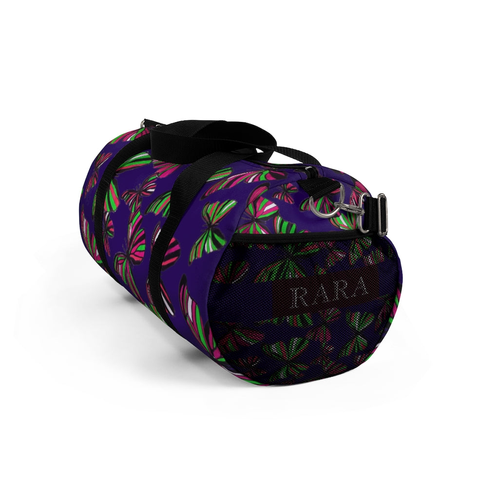 Butterflies Violet Duffel Bag