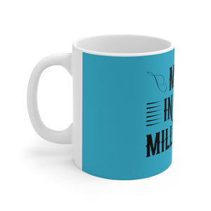 Millennial Aqua Ceramic Mug 11oz