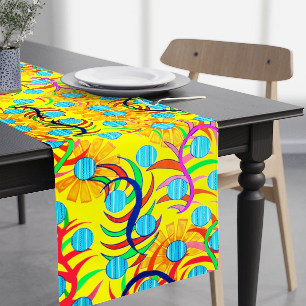 Sunflower Canary Table Runner