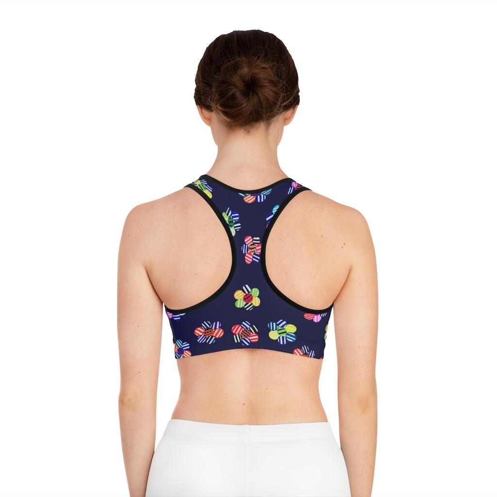 Ink Candy Florals (AOP) Sports Bra