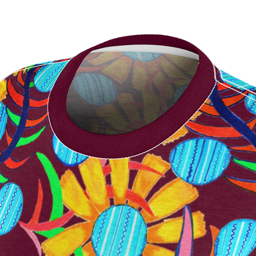 Sunflower AOP Marsala T-shirt