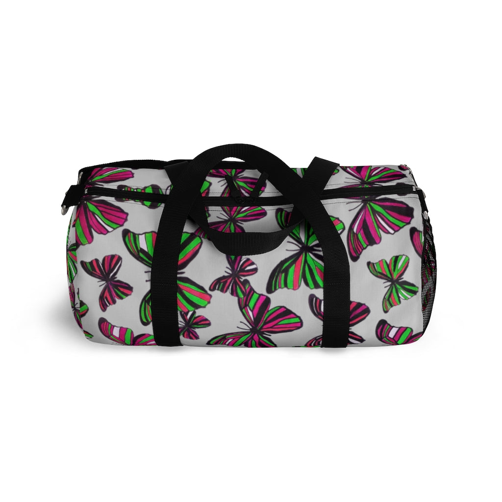 Butterflies Slate Duffel Bag