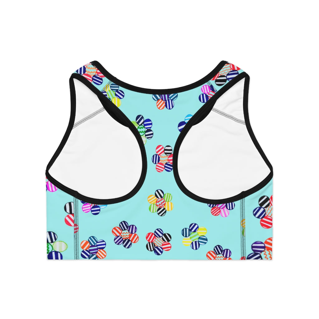 Icy Candy Florals (AOP) Sports Bra