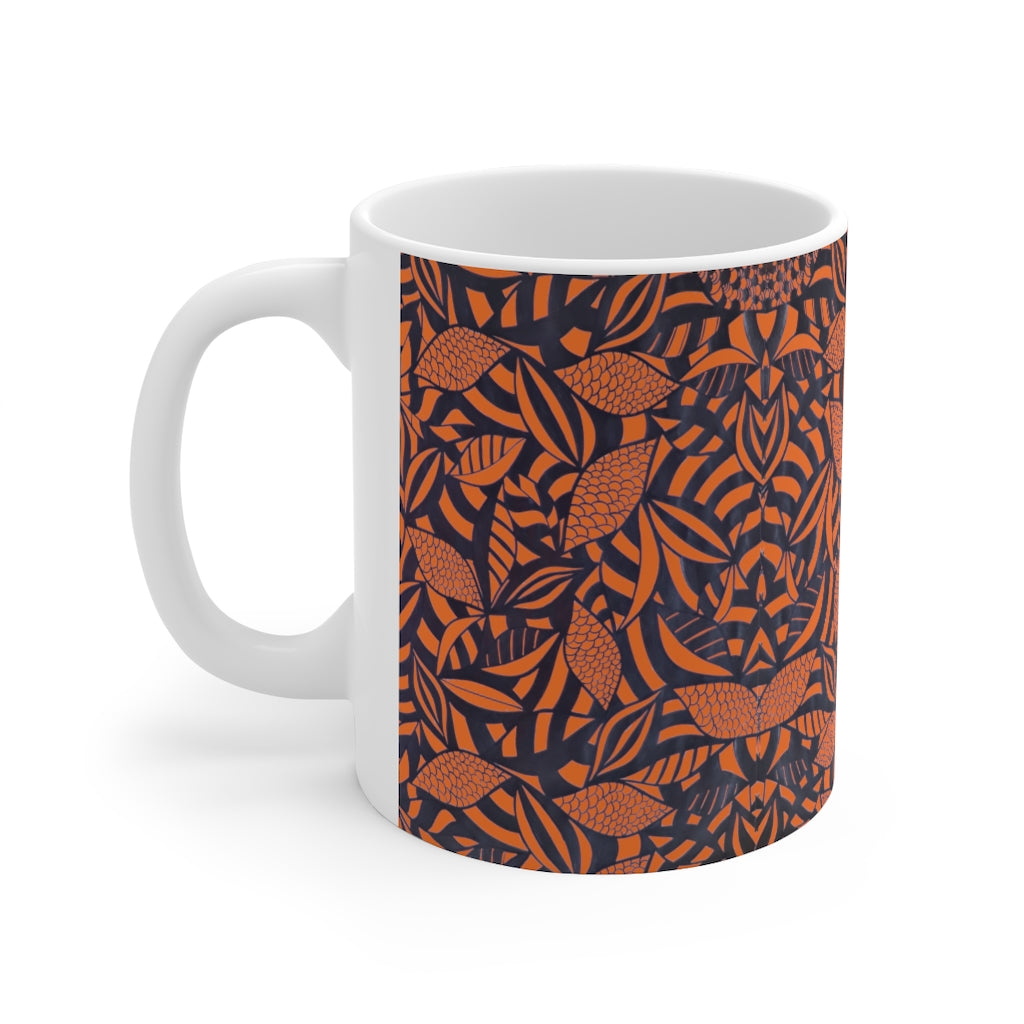 Tropical Minimalist Orange Mug 11oz