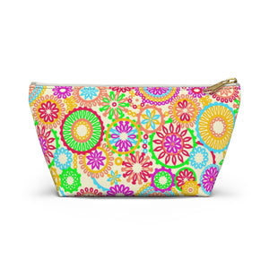 The 70's Vibe Lemon Accessory Pouch