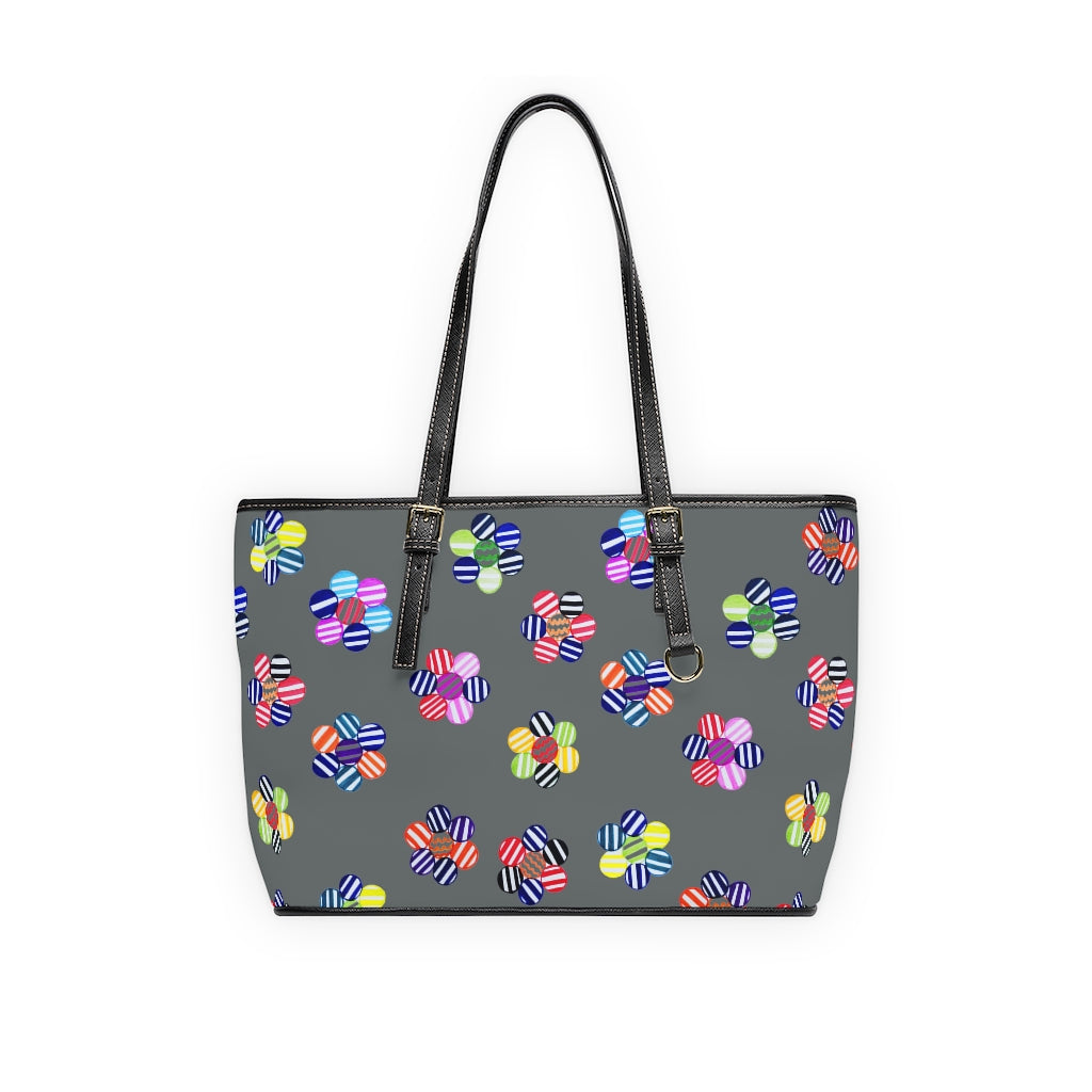 ash multi colour candy florals totebag