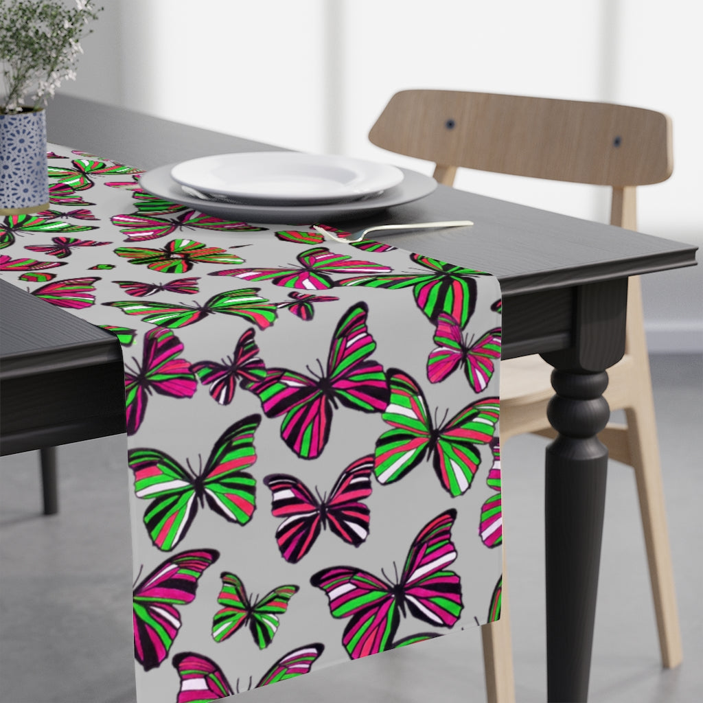 Butterflies Slate Table Runner