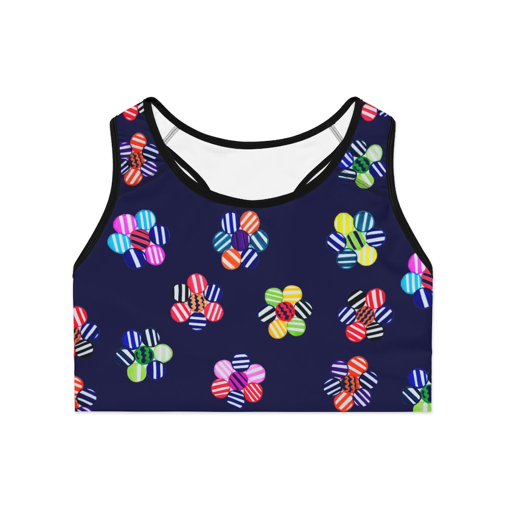 Ink Candy Florals (AOP) Sports Bra