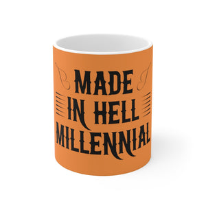 Millennial Spiced Orange Ceramic Mug 11oz