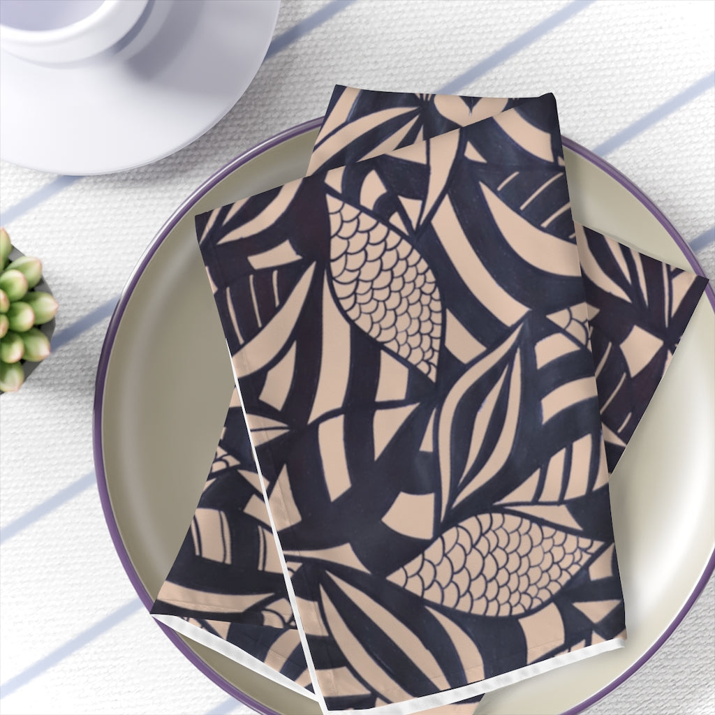 Nude Tropical Minimalist Napkin