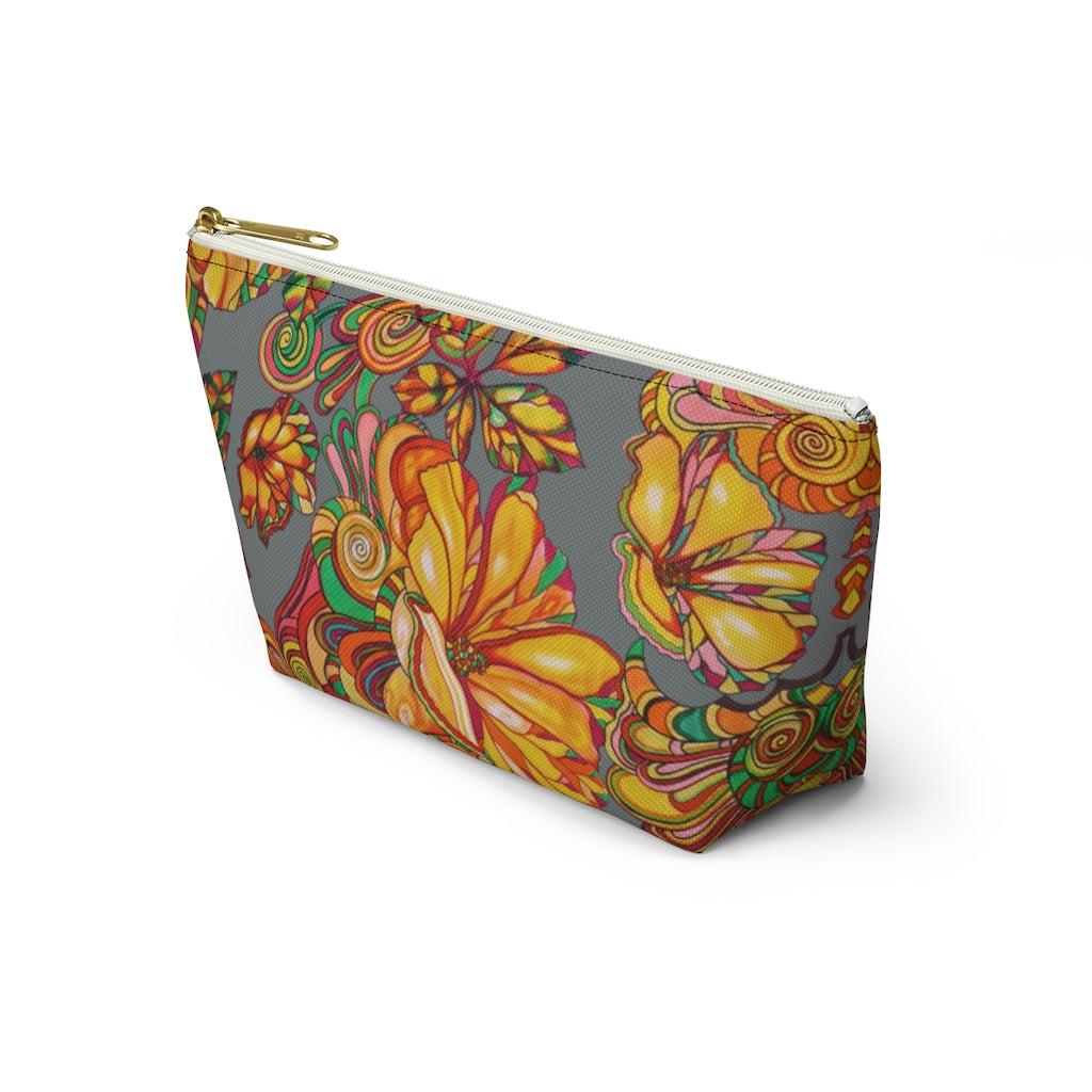 Ash Artsy Floral Accessory Pouch