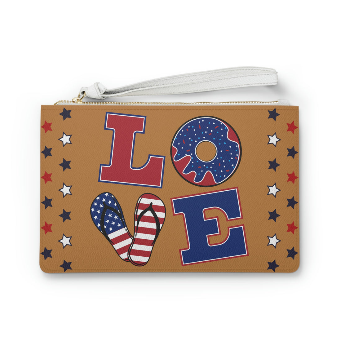 Tussock American Love Clutch Bag