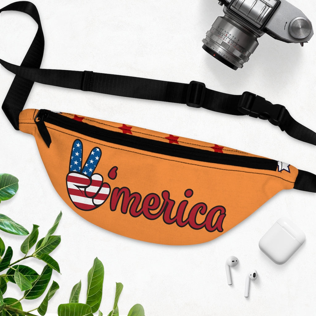 All American Peach Fanny Pack