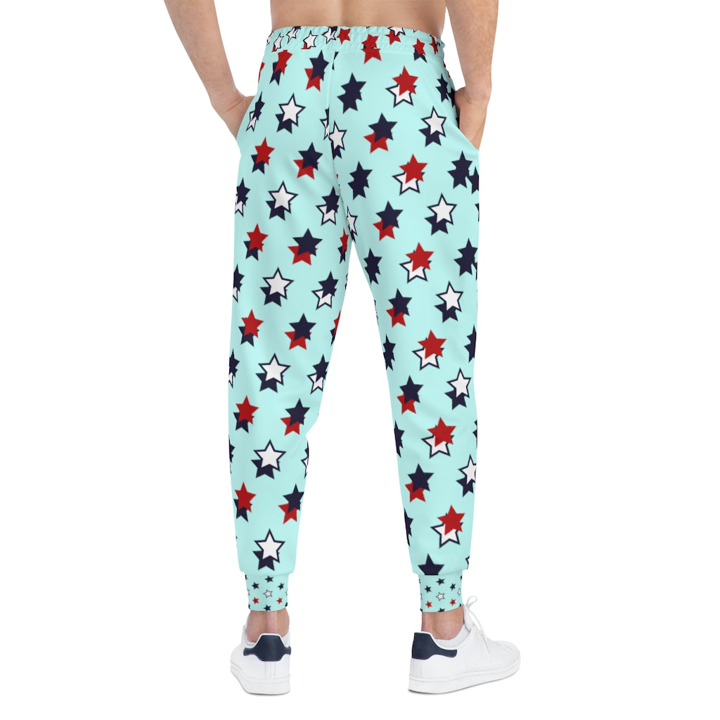 Unisex AOP Starry Powder Blue Joggers