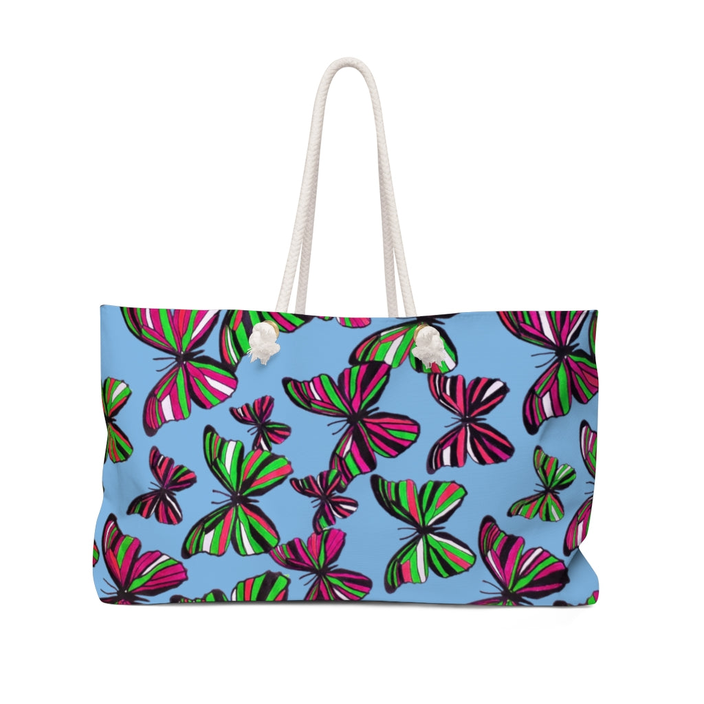 Butterflies Sky Weekender Bag