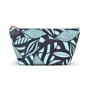 Icy Tropical Minimalist Accessory Pouch