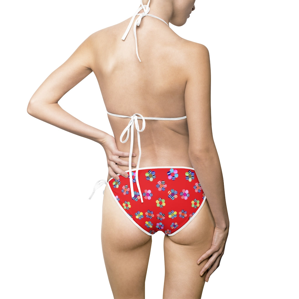 Red Candy Florals Bikini