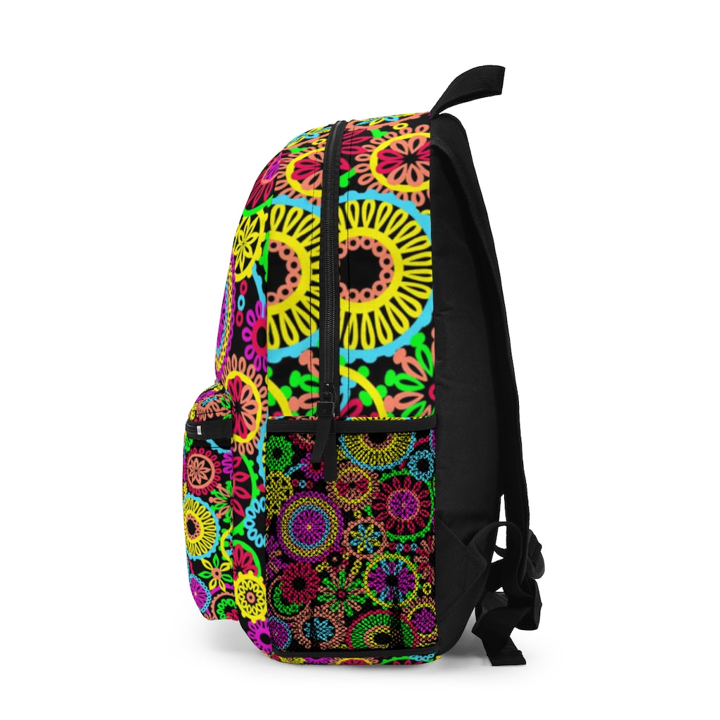 The 70'S Vibe Black Backpack