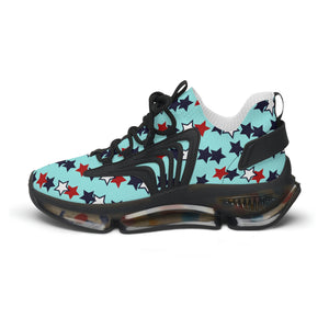 Icy Blue Stargirl OTT Women's Mesh Knit Sneakers