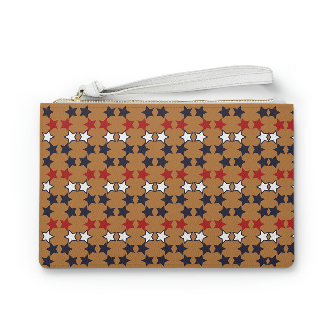 Tussock Star Print Clutch Bag