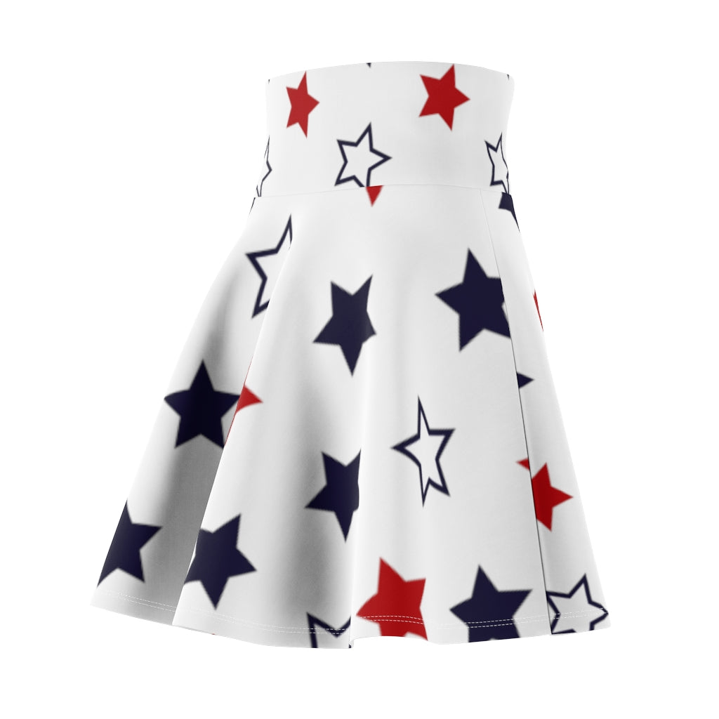 Stargirl White Skater Skirt