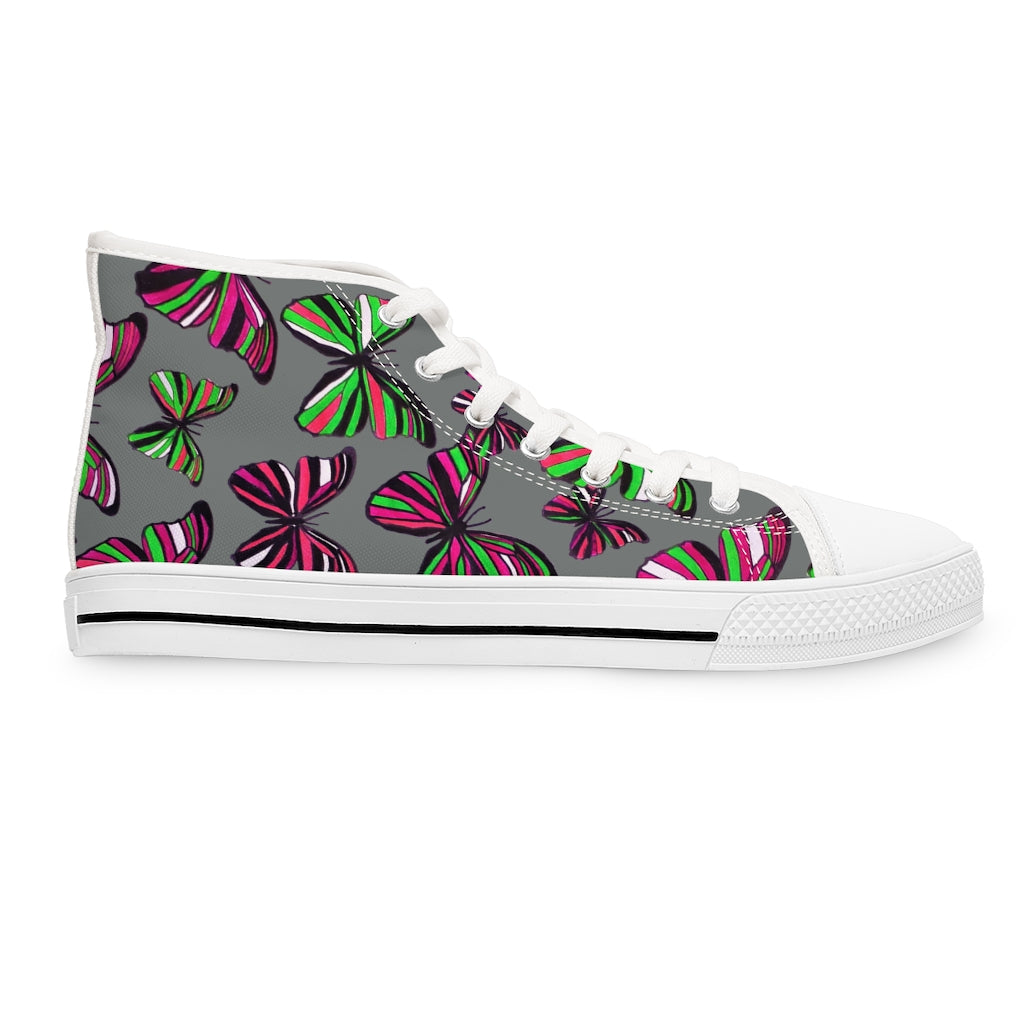 Ash Butterflies Women's High Top Sneakers