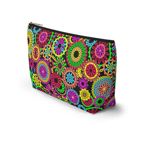 The 70's Vibe Black Accessory Pouch